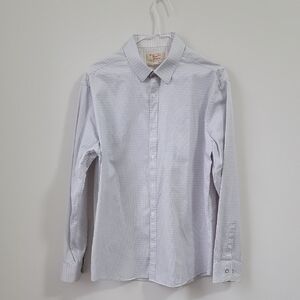 Original Penguin Light Gray Men's Button Down Shirt